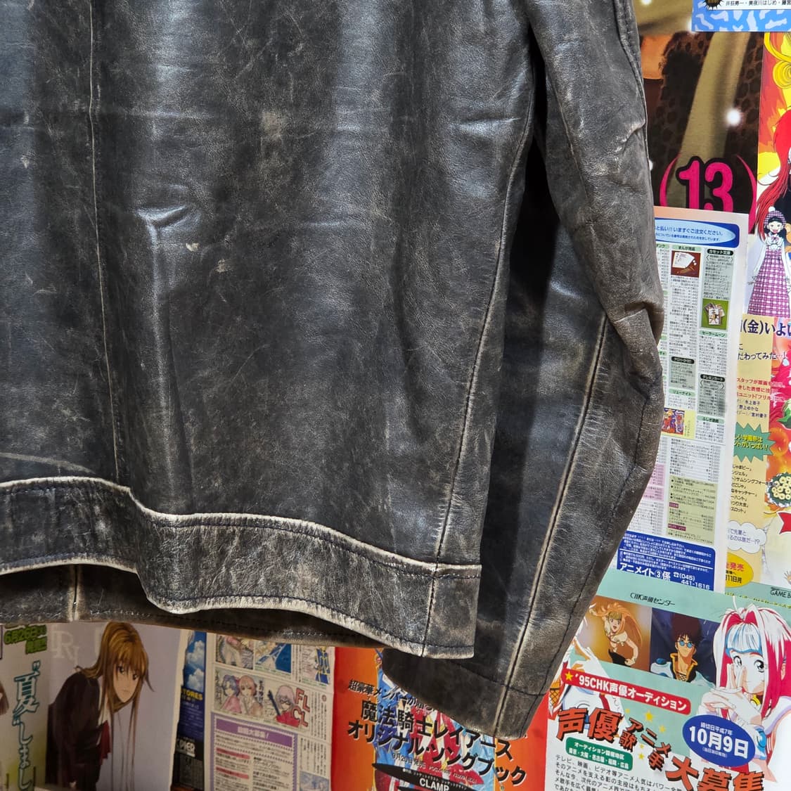 00S JPN 올드 갭 소가죽 트러거 자켓 상품이미지8