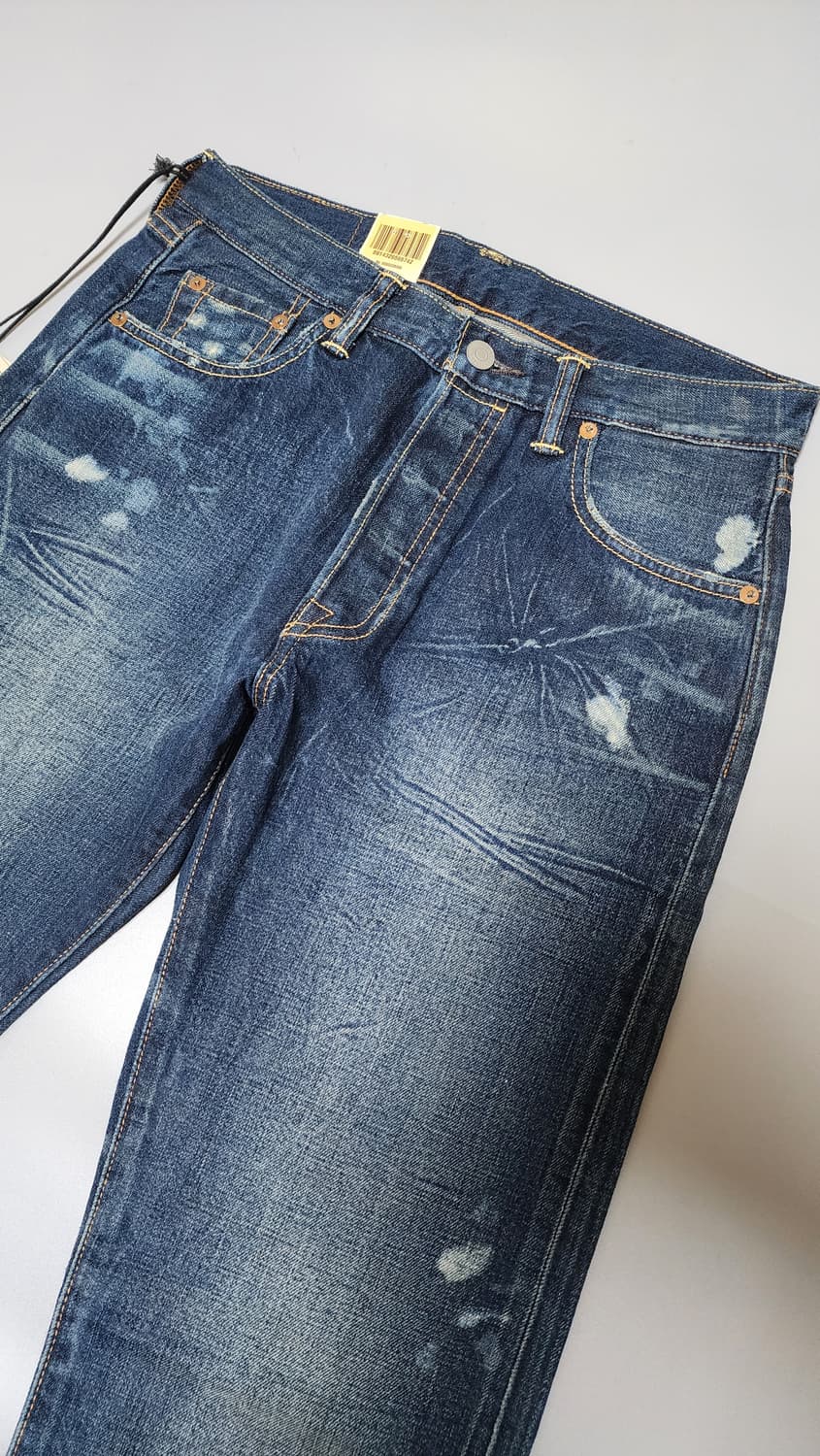 미착용_리바이스 501 셀비지 페인팅 (W30) levis 501 상품이미지2