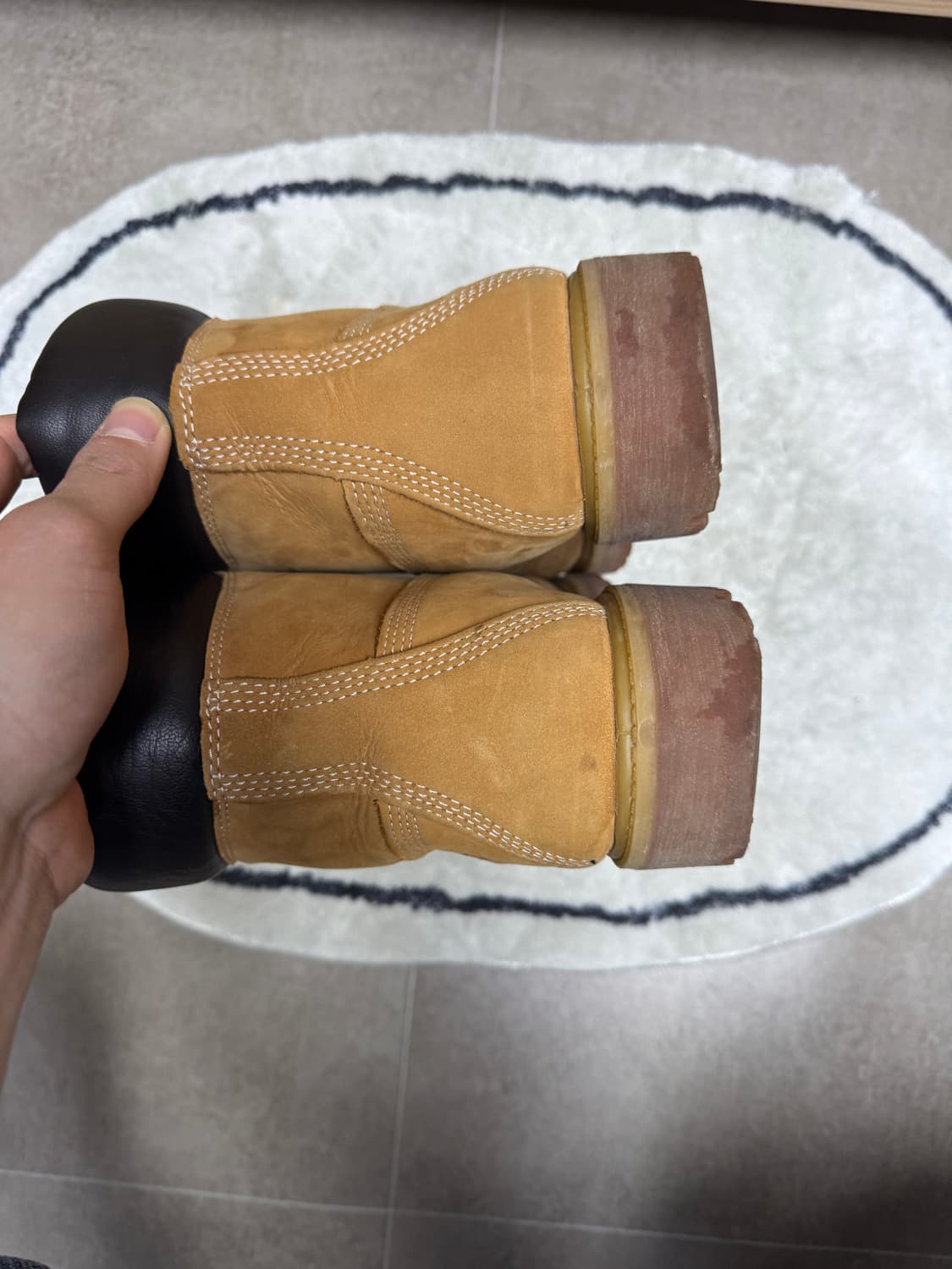 팀버랜드 6인치 프리미엄 워터프루프 위트 누벅 와이드 상품이미지8