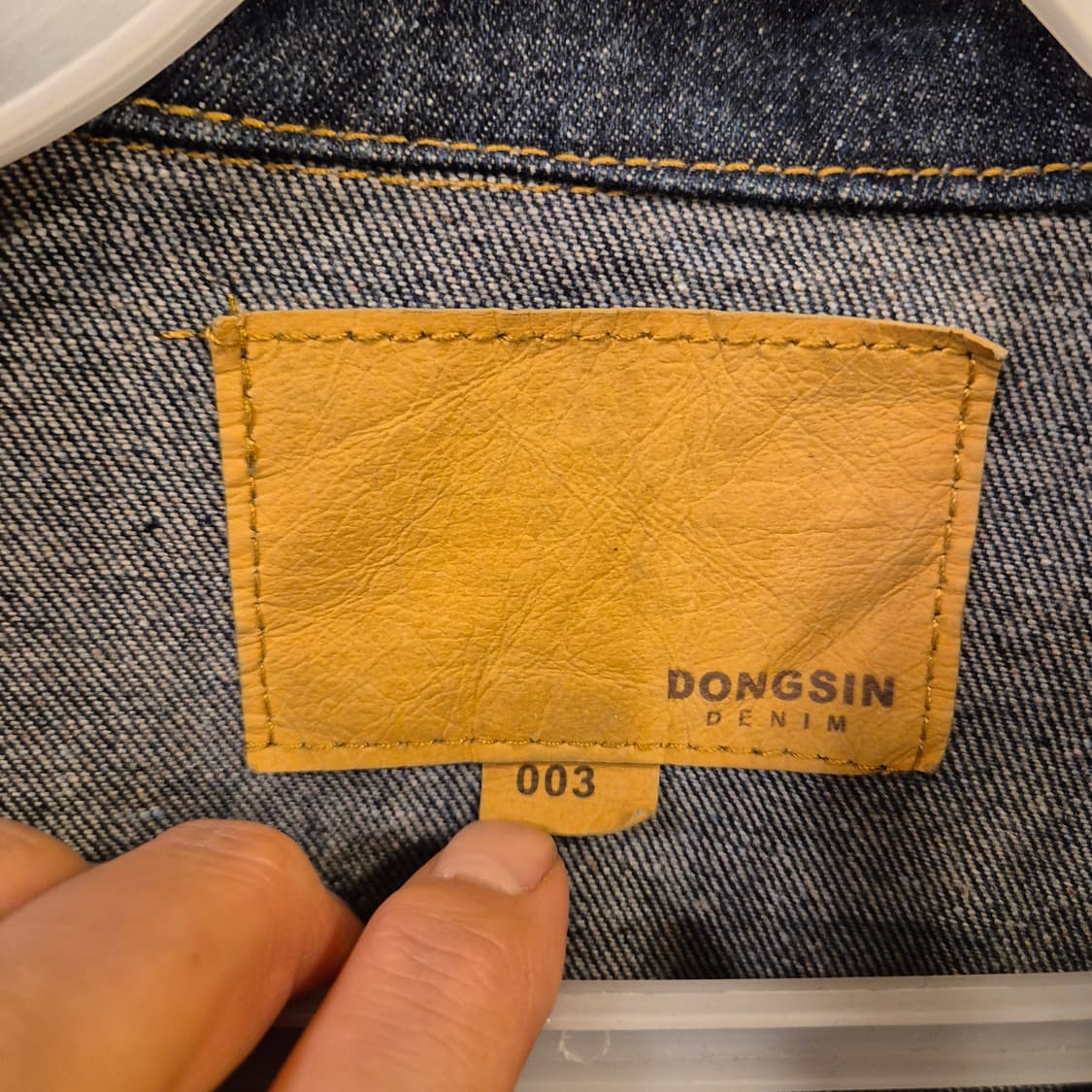 M 생지 데님자켓 상품이미지3