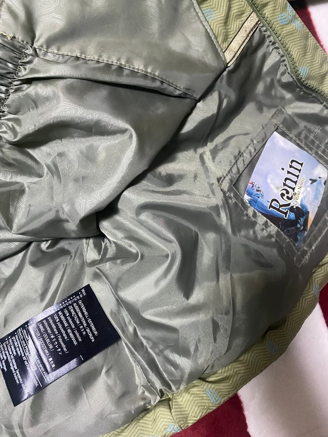 버튼 로닌 콜라보 보드복 패딩 자켓 상품이미지6