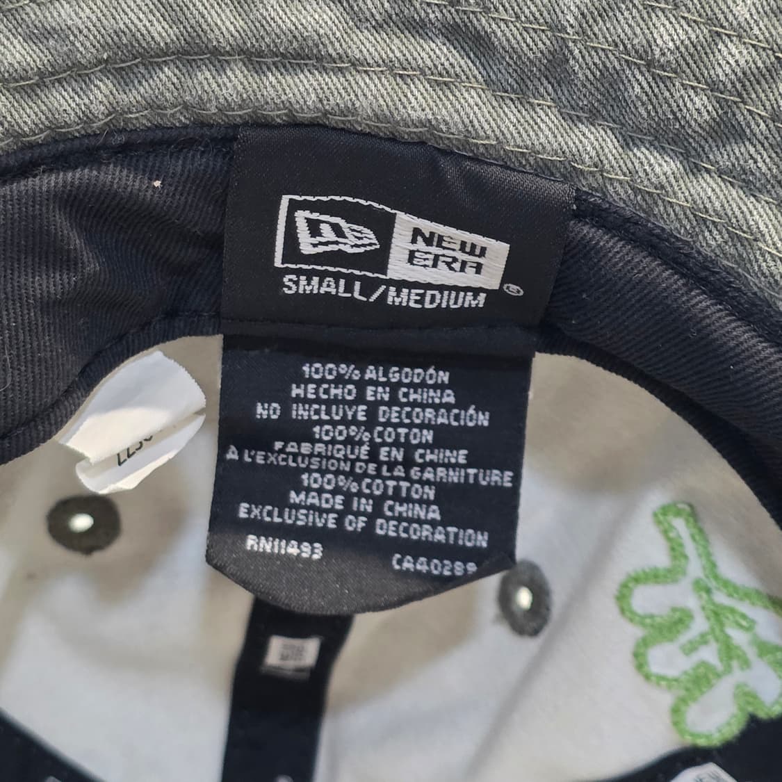 p9-1:뉴에라(New Era)버킷햇 그레이 데님 자수패치(약56-58) 상품이미지8