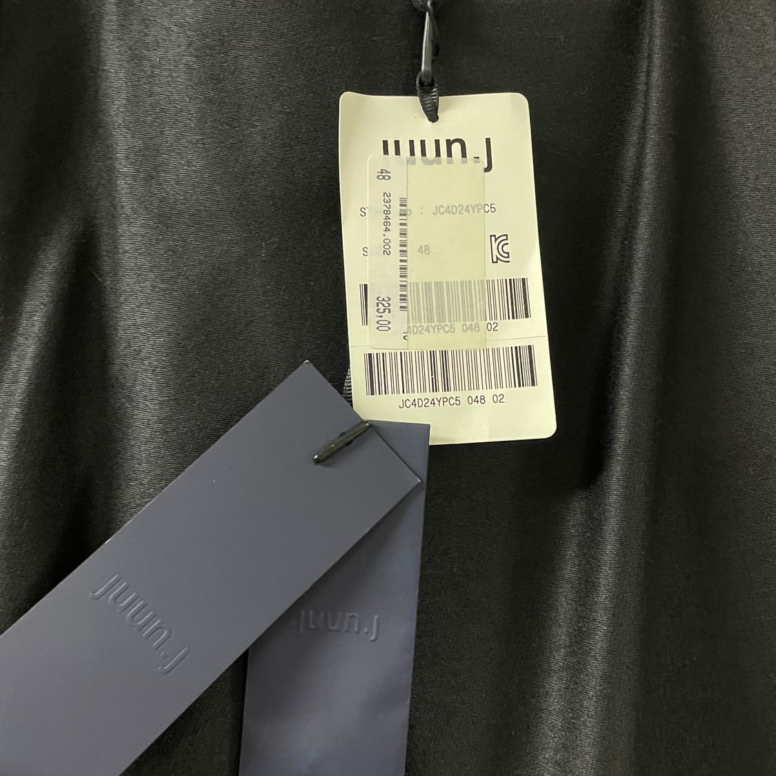 준지 밴딩 블랙 슬랙스 48 상품이미지5