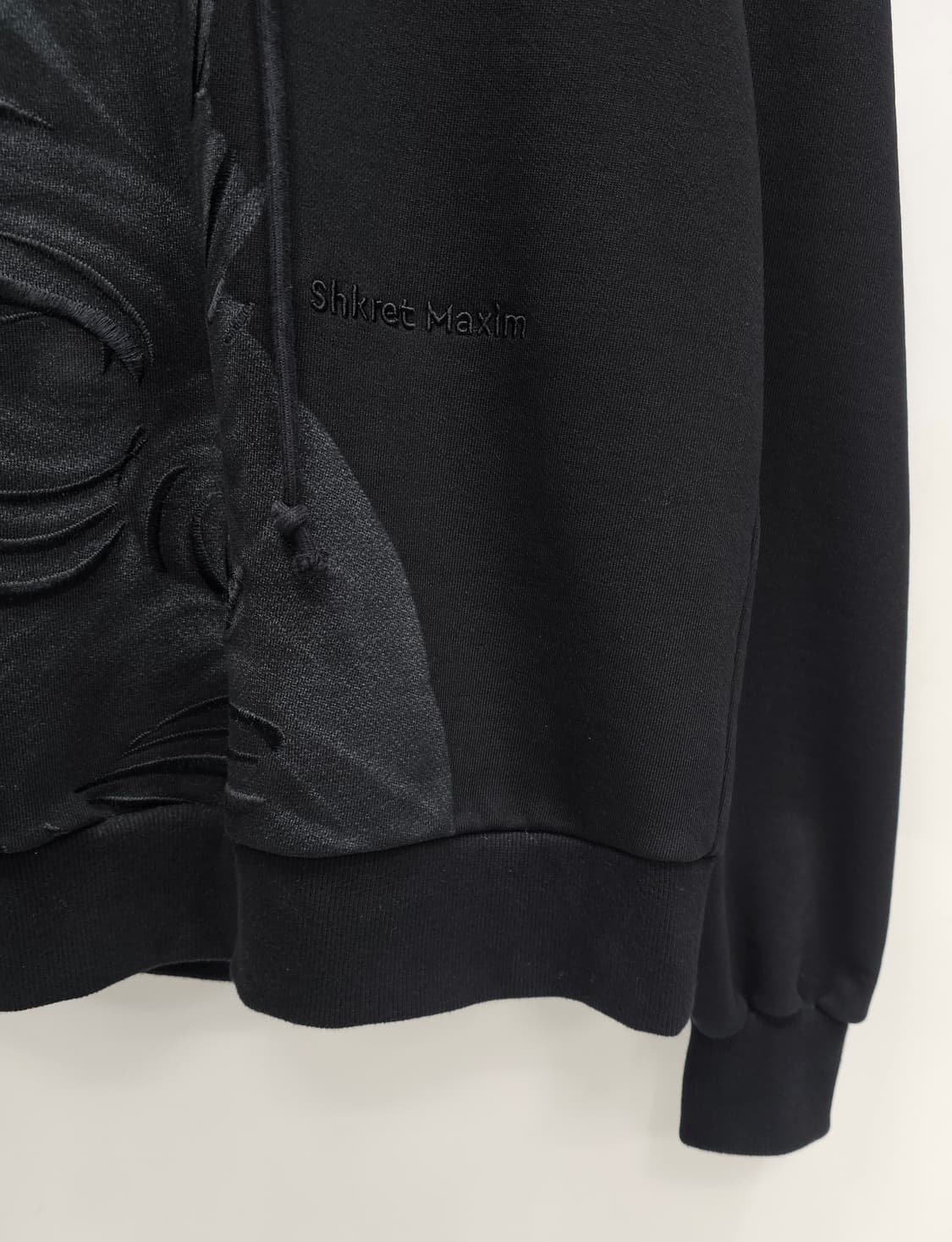 JUUN.J 준지 x 막심 고릴라 오버핏 후드 티셔츠 / 남 XS 블랙
 상품이미지4