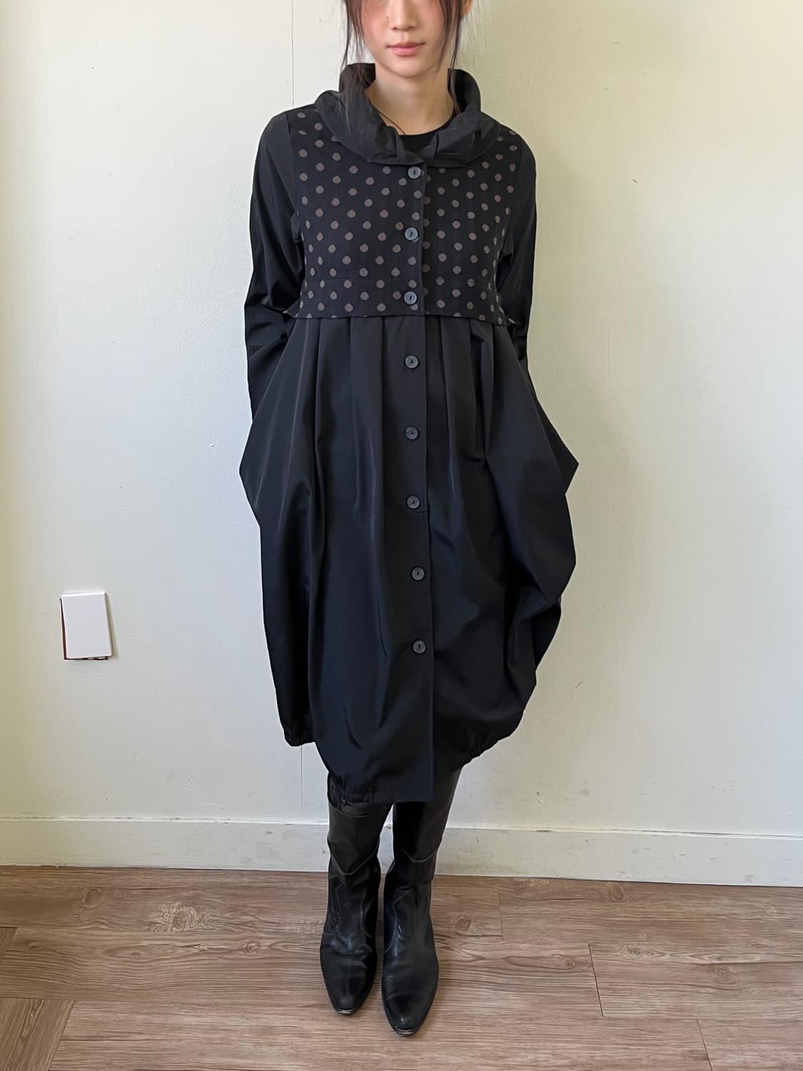 angelplus 도트 원피스 자켓 상품이미지9