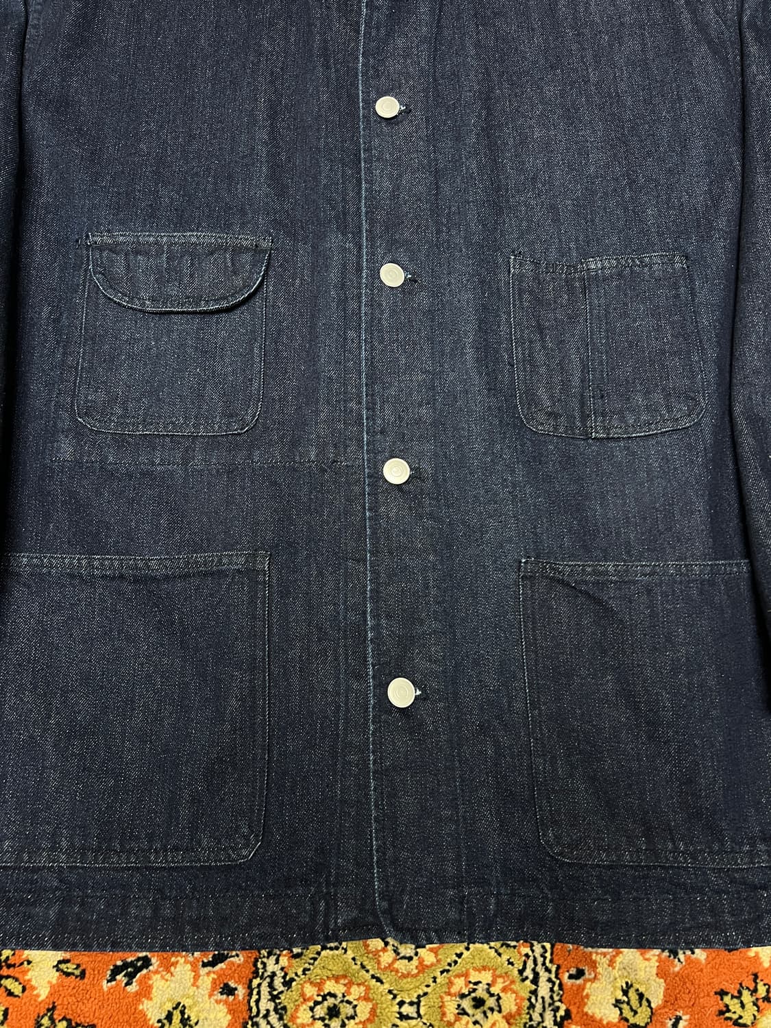 [XL] 에스피오나지 프렌치 워크 자켓 인디고 상품이미지2