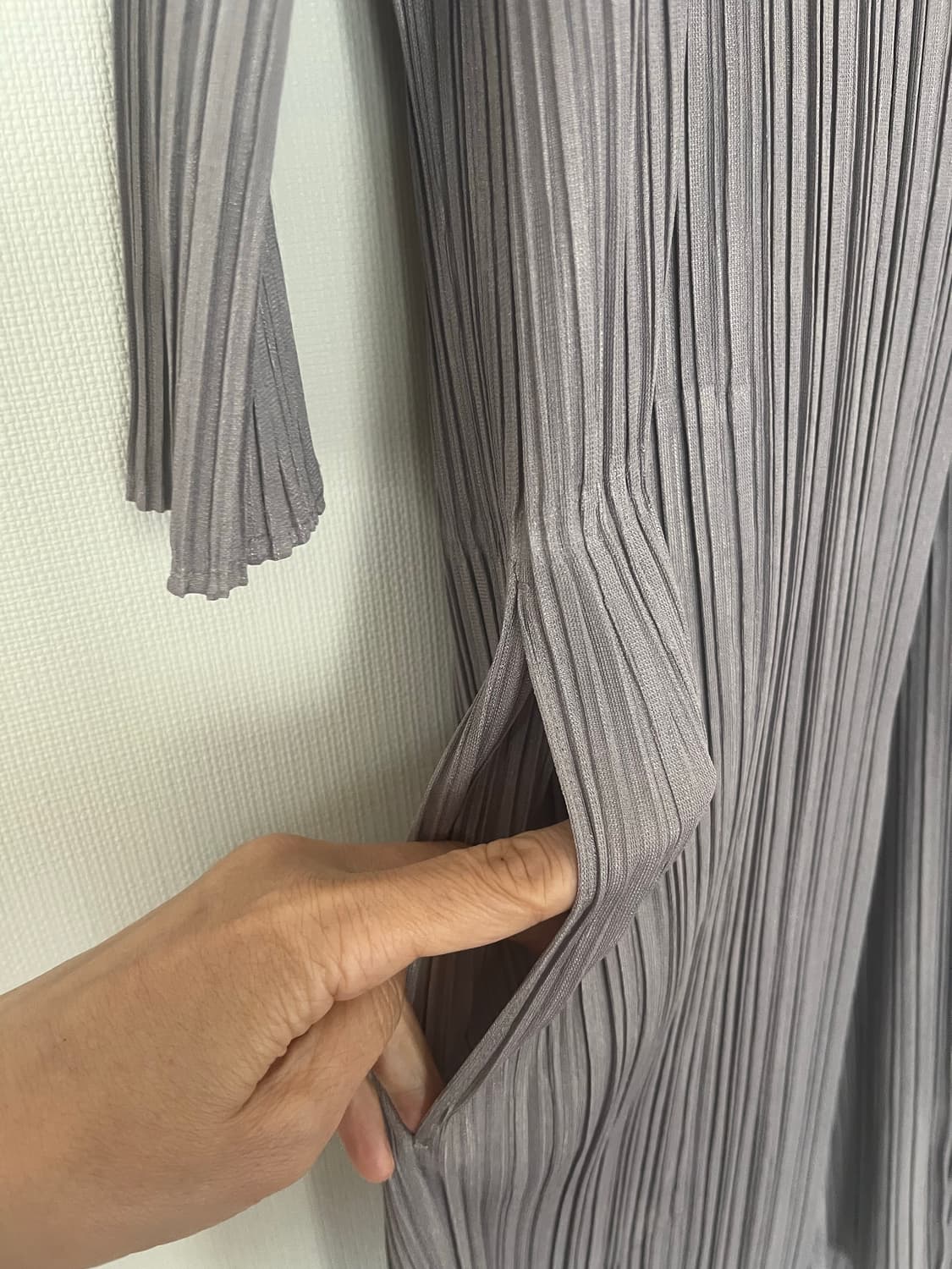 이세이미야케 플리츠플리즈 롱가디간자켓 상품이미지3