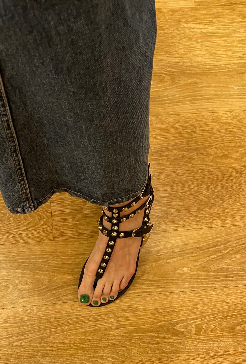 ASH 스터드 샌들 블랙 37사이즈 상품이미지10