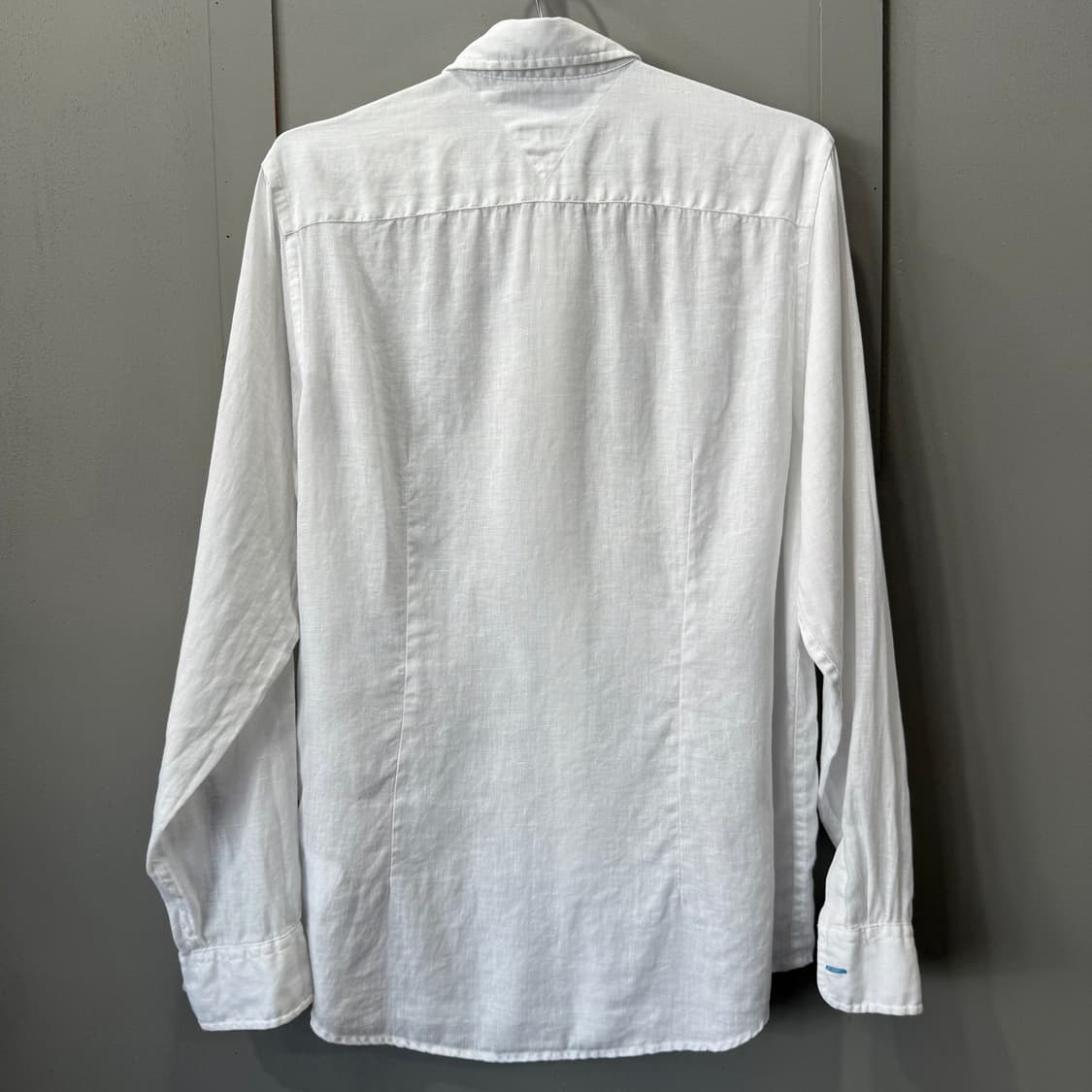 M 타미 힐피거 프리미엄 린넨 화이트 셔츠 남방 상품이미지2