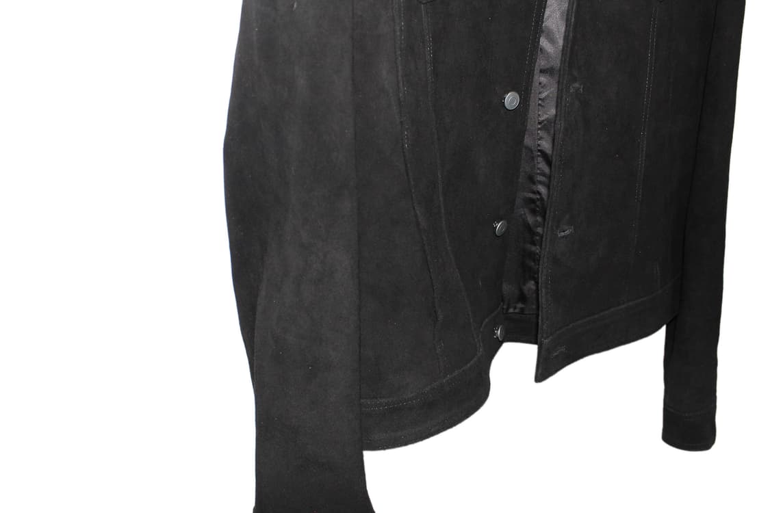 킨록앤더슨 카우레더 스웨이드 크롭 자켓  상품이미지7