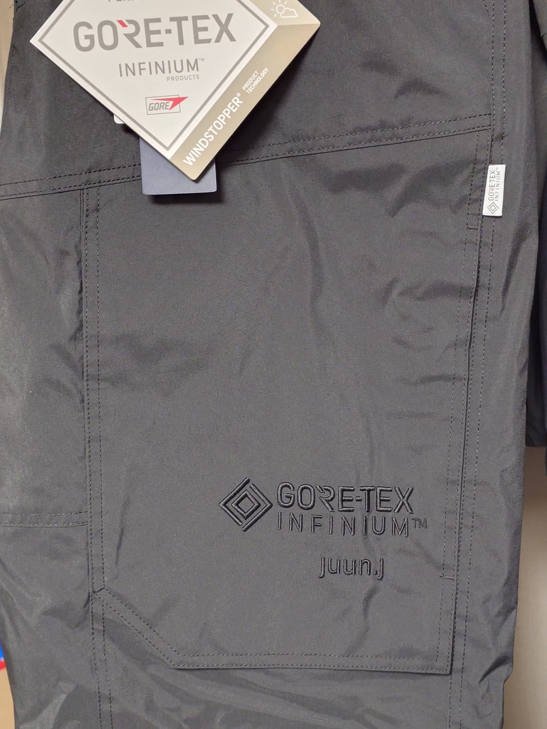 [52] 준지 23FW 고어텍스 콜라보 프론트 포켓 팬츠 상품이미지3