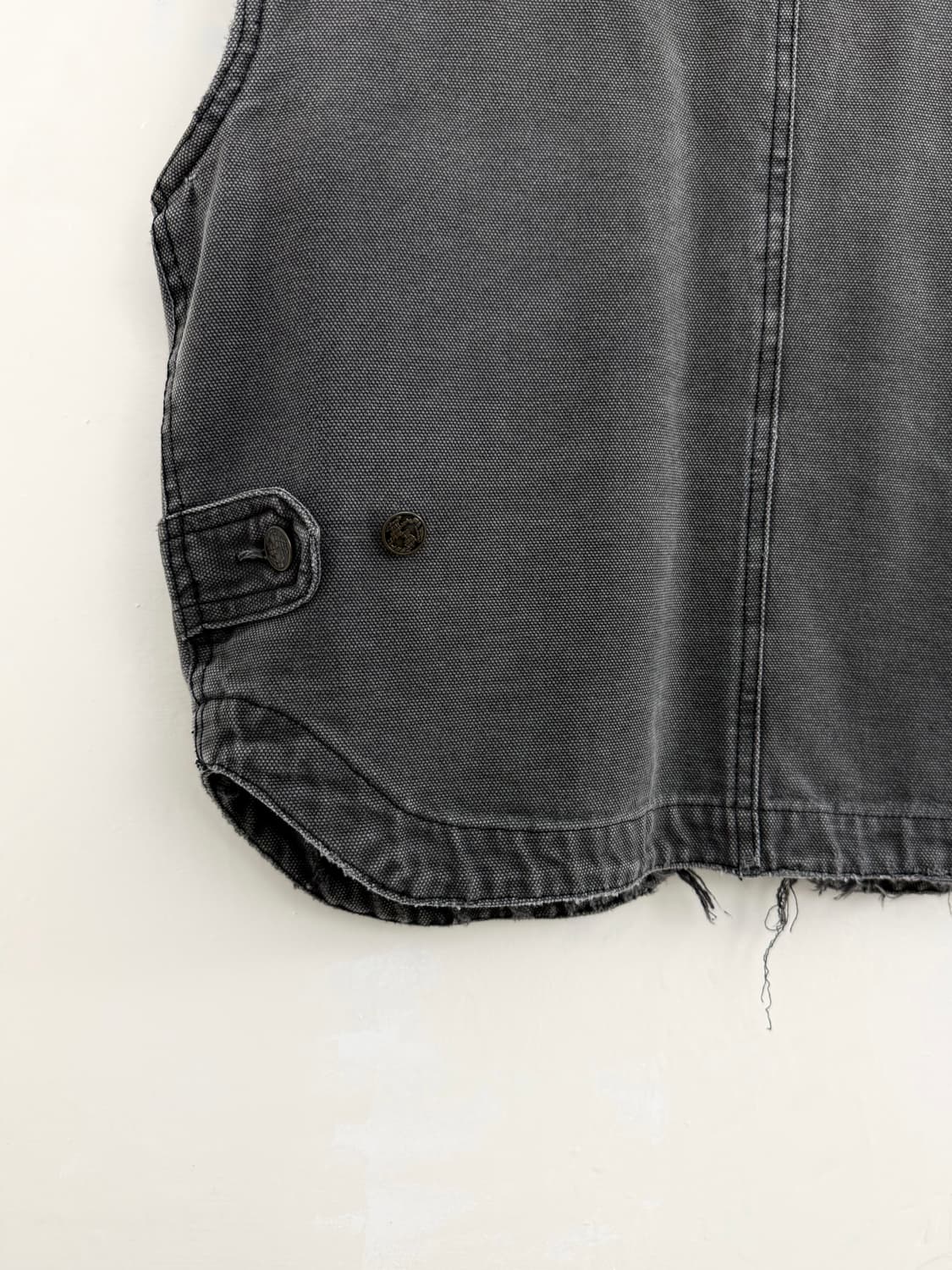Vintage Distressed Turf Nature Denim Ve 상품이미지5