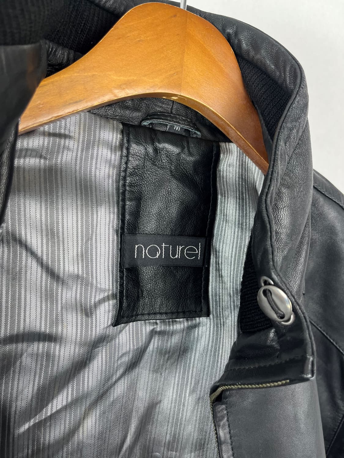 Vintage (Made in Turkey) 레더 카코트  상품이미지7