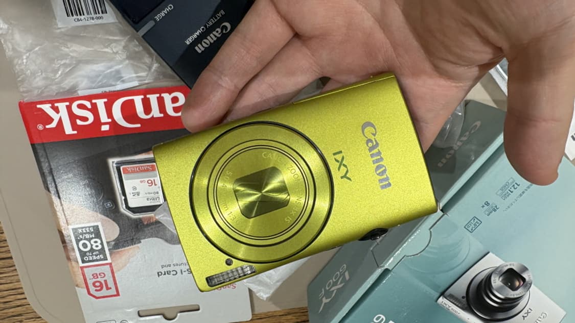 새제품)캐논 익시 600F (익서스 230HS) 빈티지디카 풀박스 상품이미지8