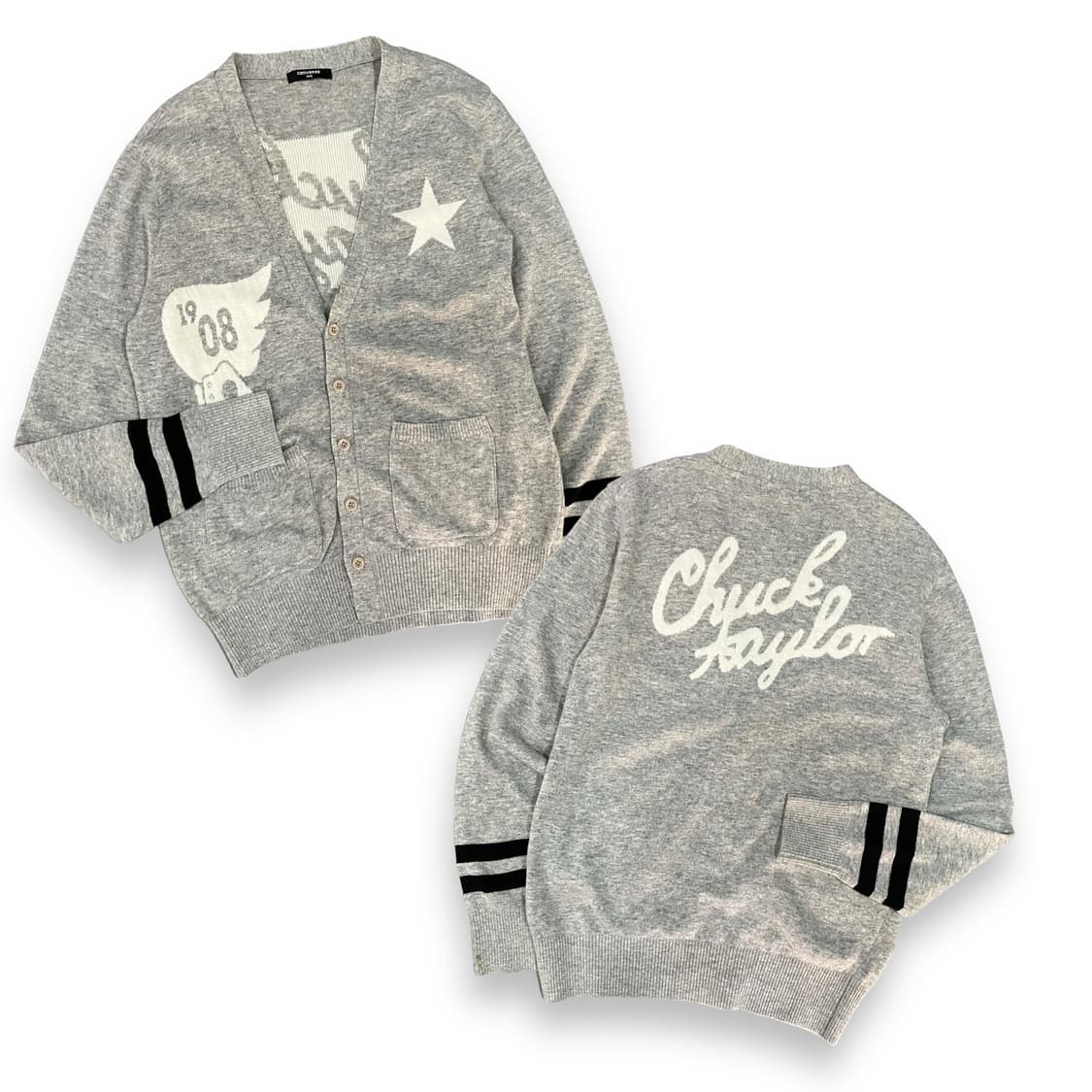 컨버스 척테일러 울 니트 가디건 상품이미지1