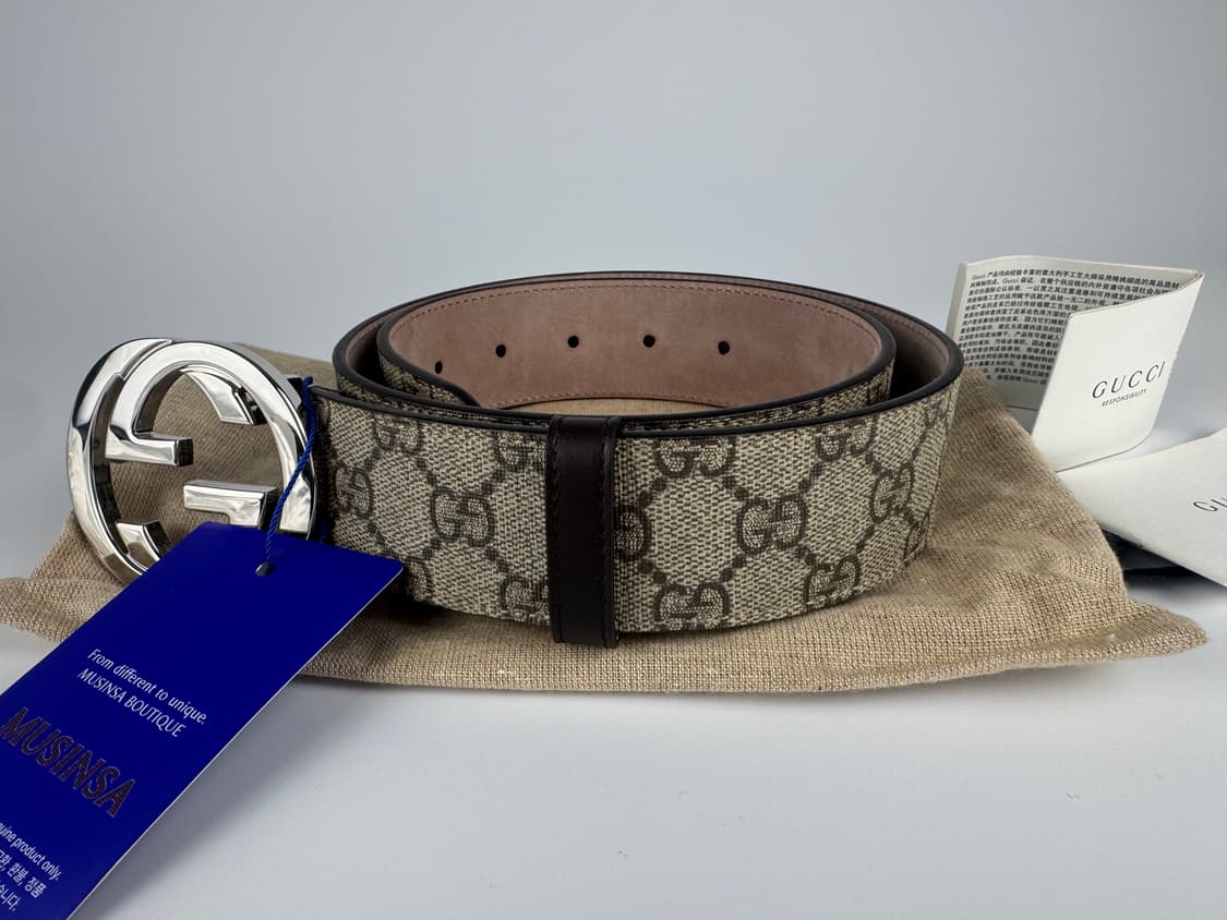 구찌 GG 수프림 벨트 (새 상품) 상품이미지6