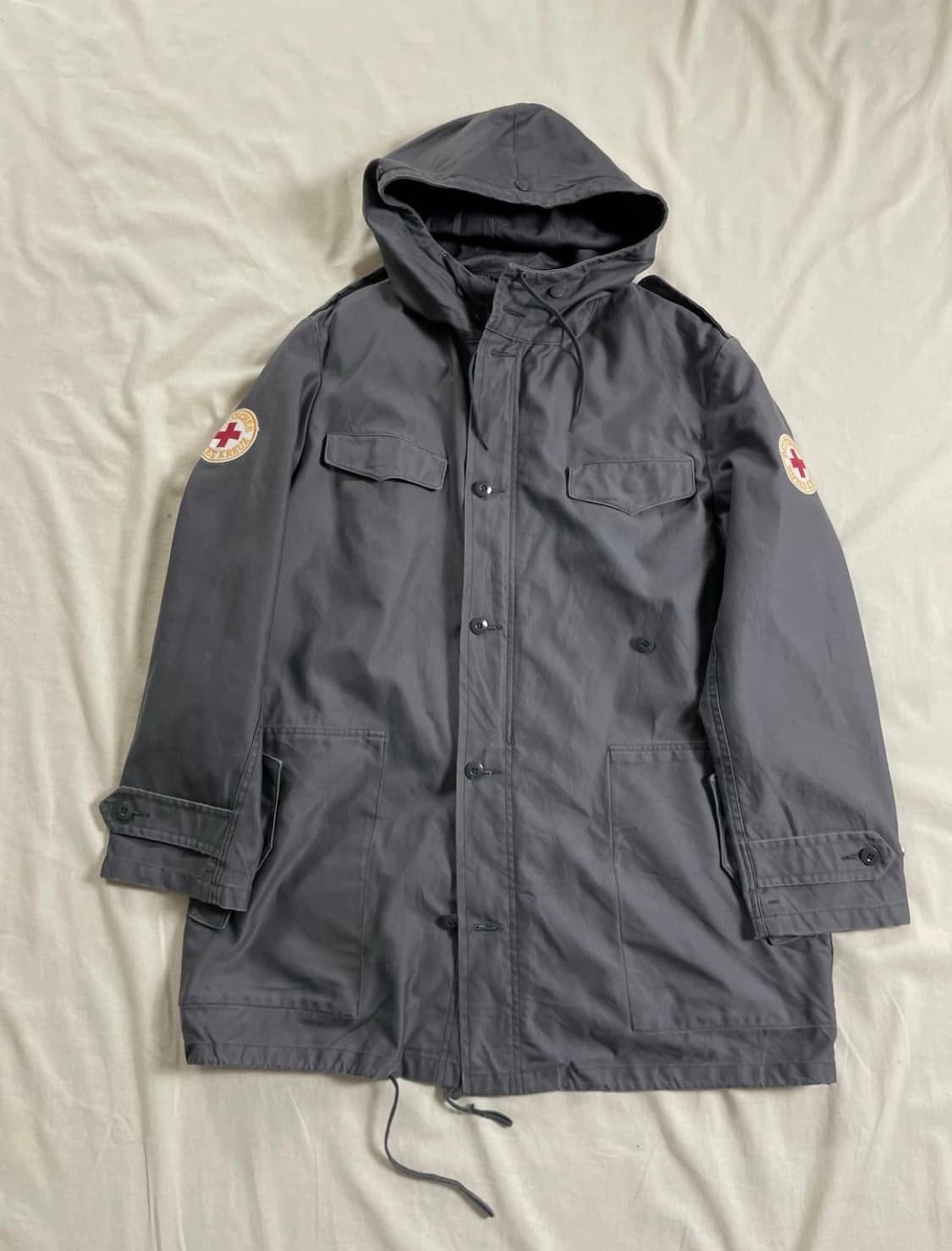 8-90's 독일군 레드 크로스 필드자켓 L 상품이미지1