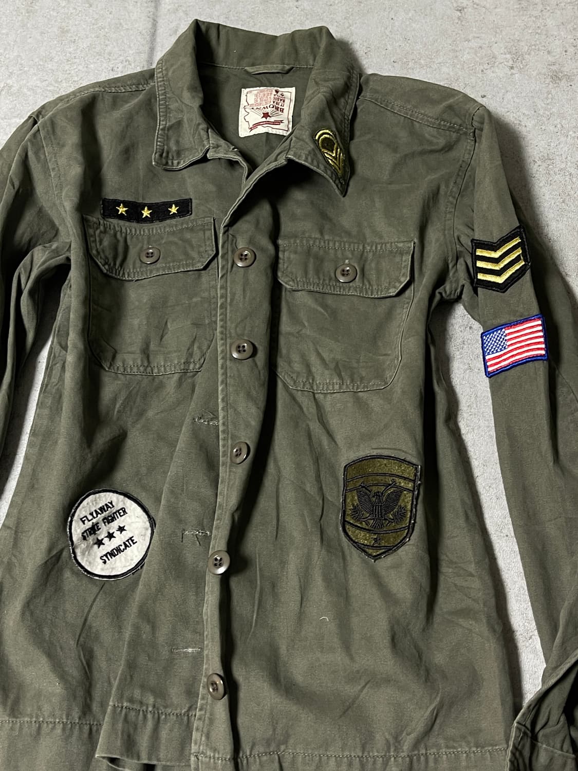 (Browny)miltary usa shirts jacket 상품이미지2