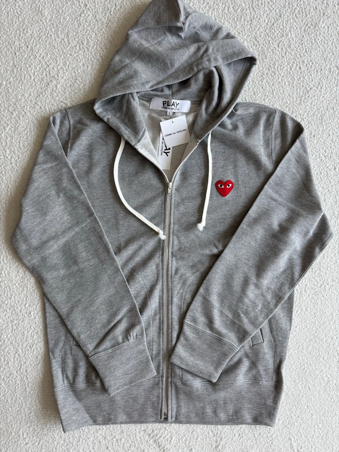 꼼데가르송 후드집업 상품이미지1