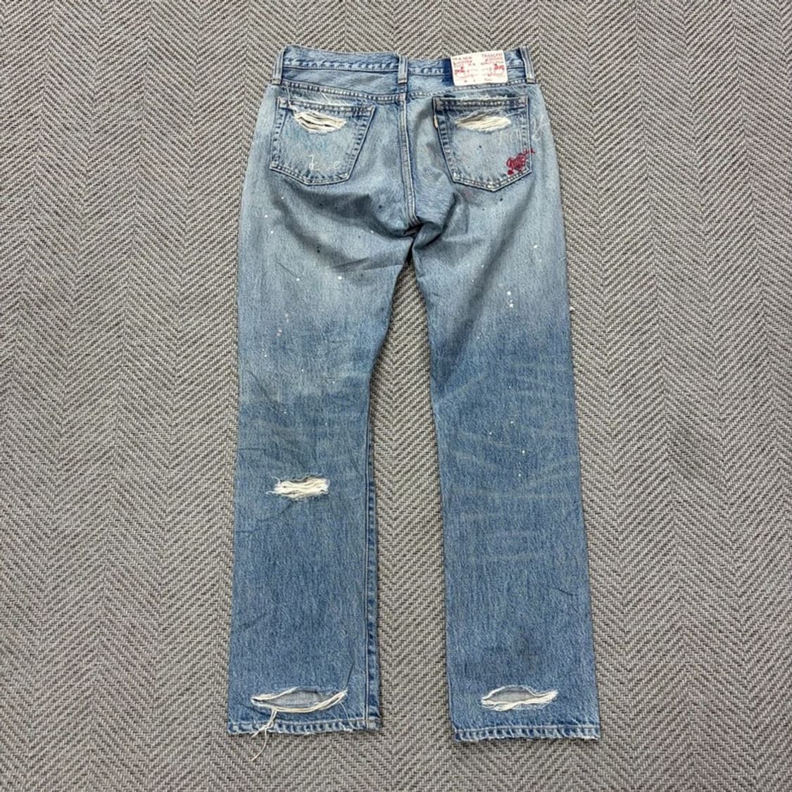 RNA SLANG 디스트로이드 페인트 데님팬츠 v2760 상품이미지2