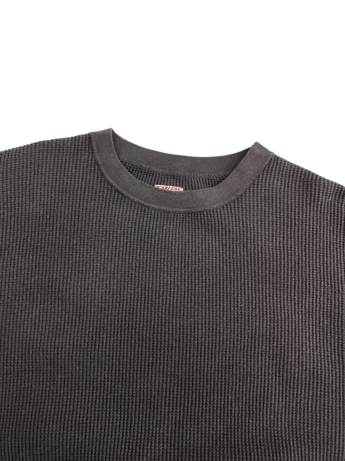 캐피탈 에코 와플 빅 크루 스웻셔츠 상품이미지2