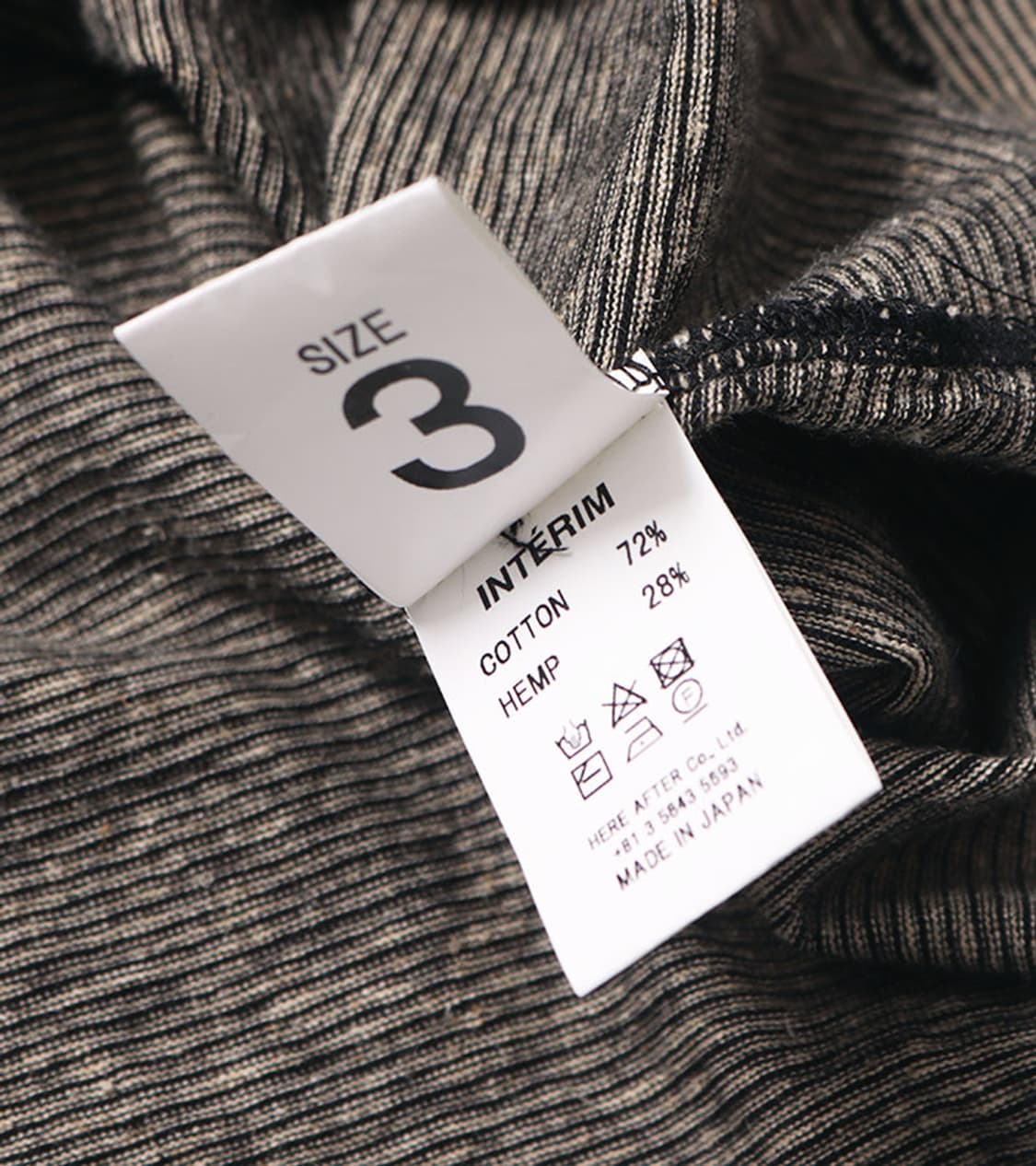 INTERIM - BORDER LONG SLEEVE 상품이미지9