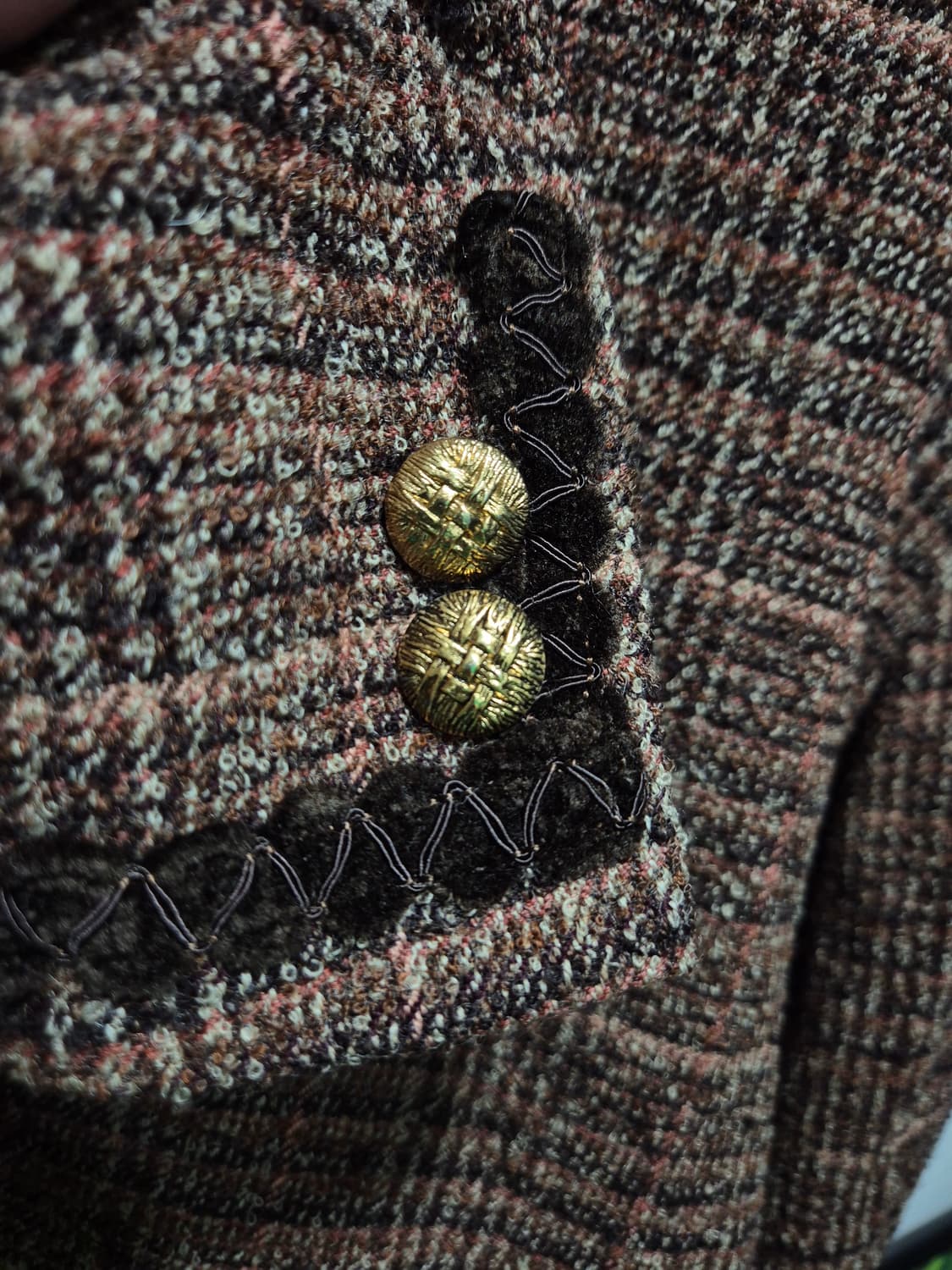 브렌치릿지 브라운 트위드 자켓 상품이미지7