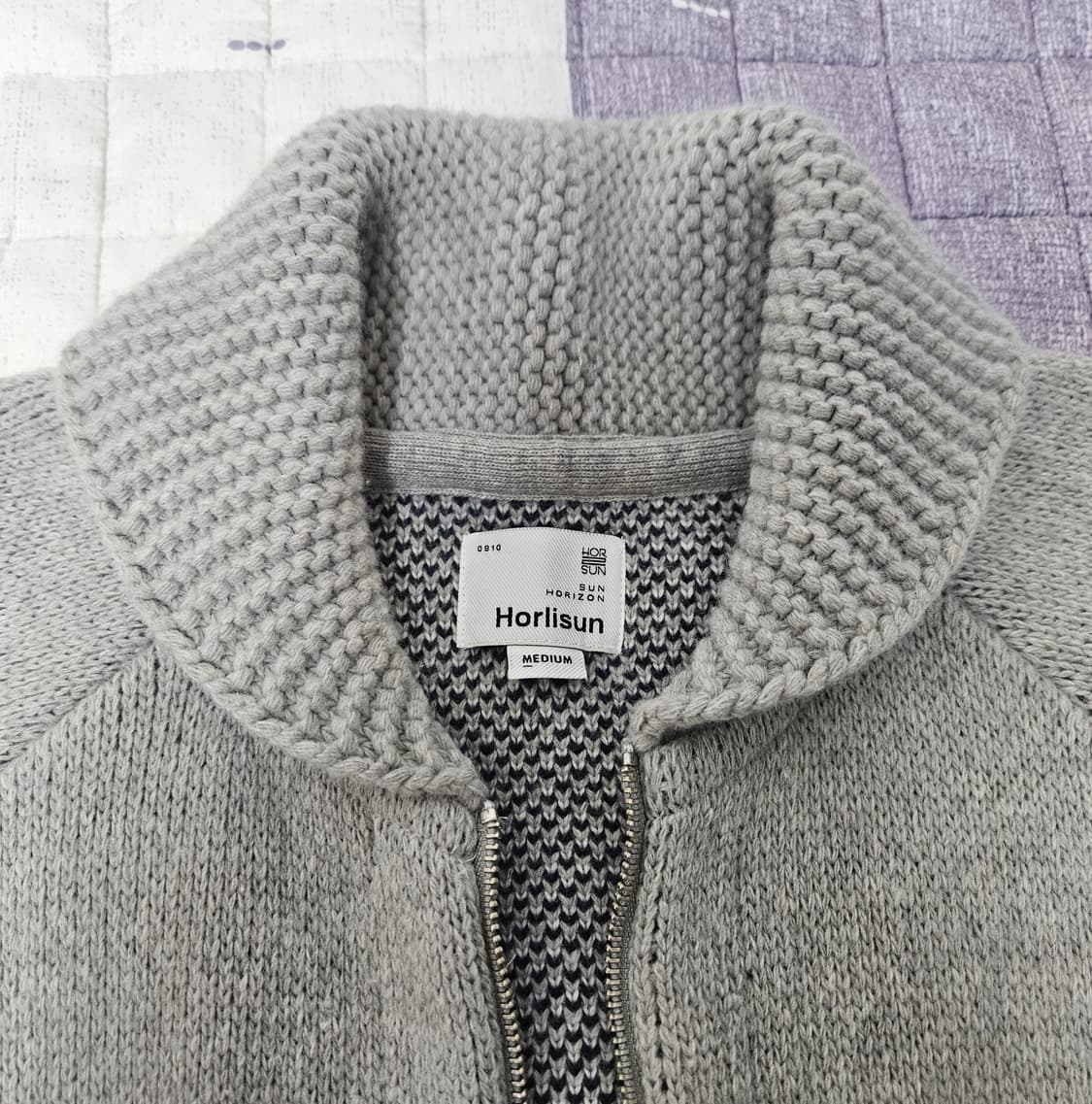 홀리선 코위찬 가디건 그레이 상품이미지5