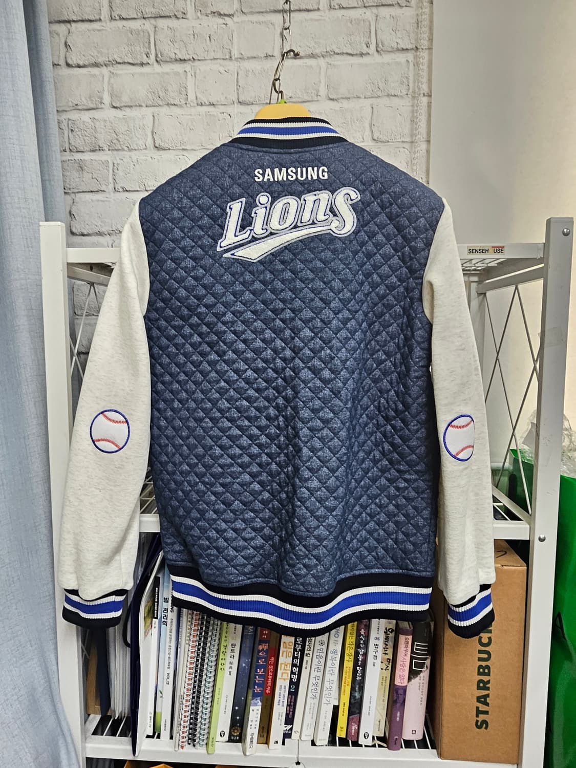 삼성라이온즈 키즈 13 퀼팅 야구점퍼 MM05 상품이미지4