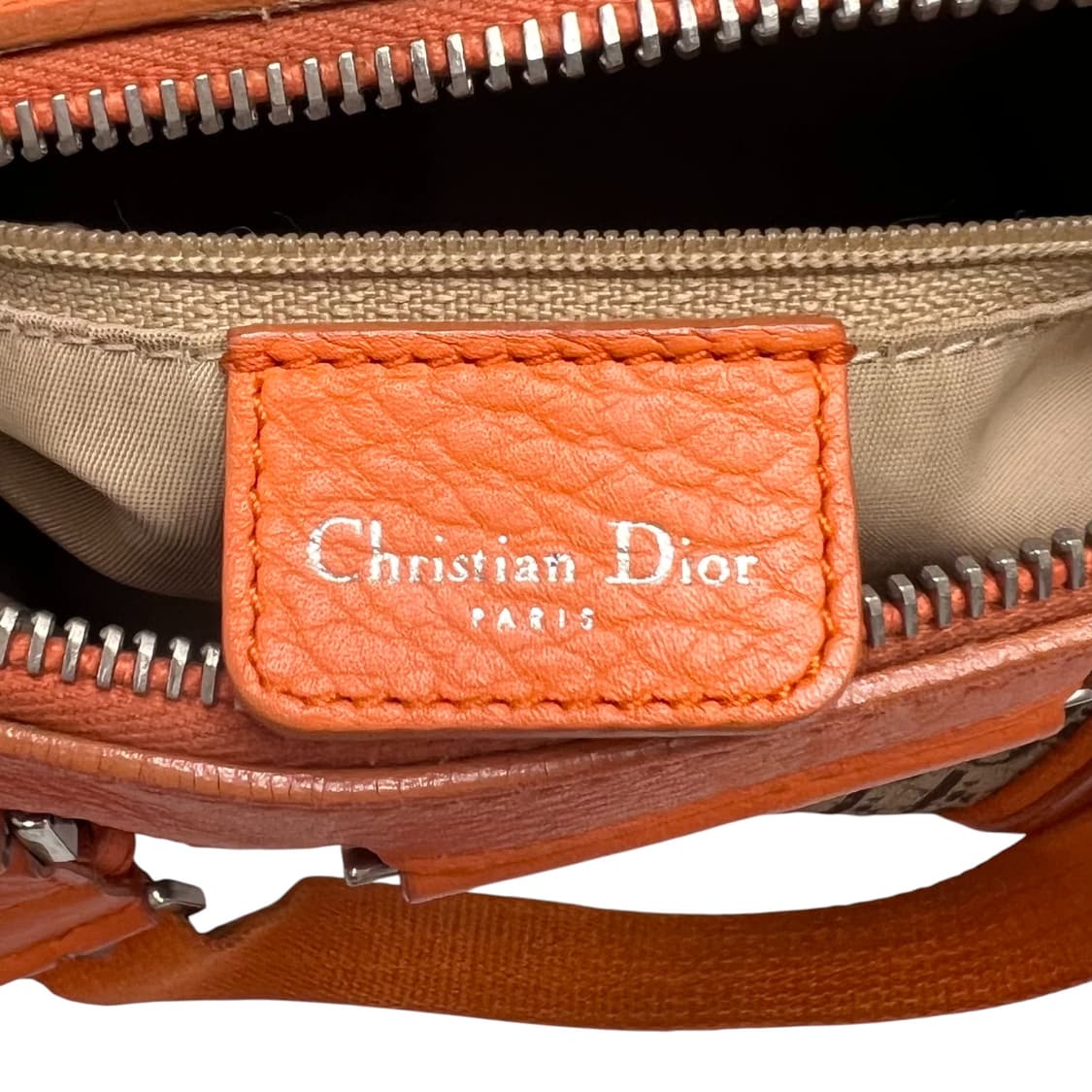 디올 스트릿시크 보스턴백 볼링백 오렌지 상품이미지8