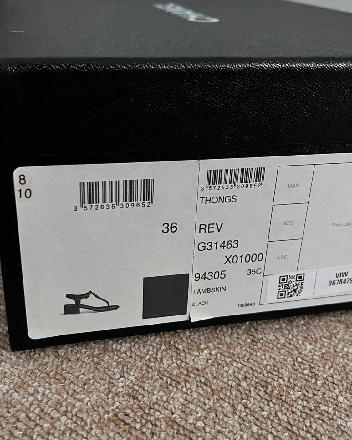 샤넬 클래식 CC로고 체인 스트랩 샌들 은장 상품이미지7