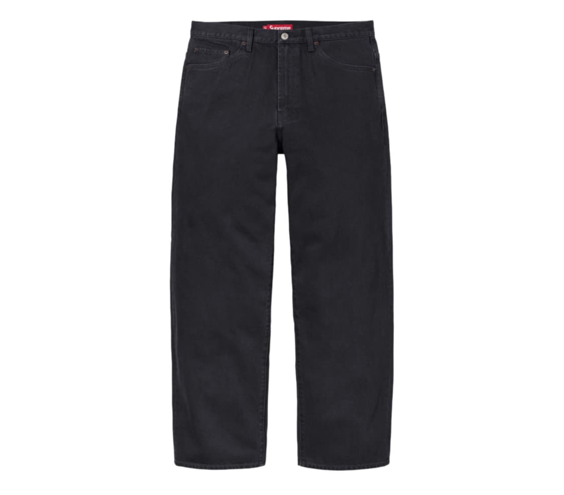 (새상품) 슈프림 배기진 블랙 36 - 24FW 상품이미지1