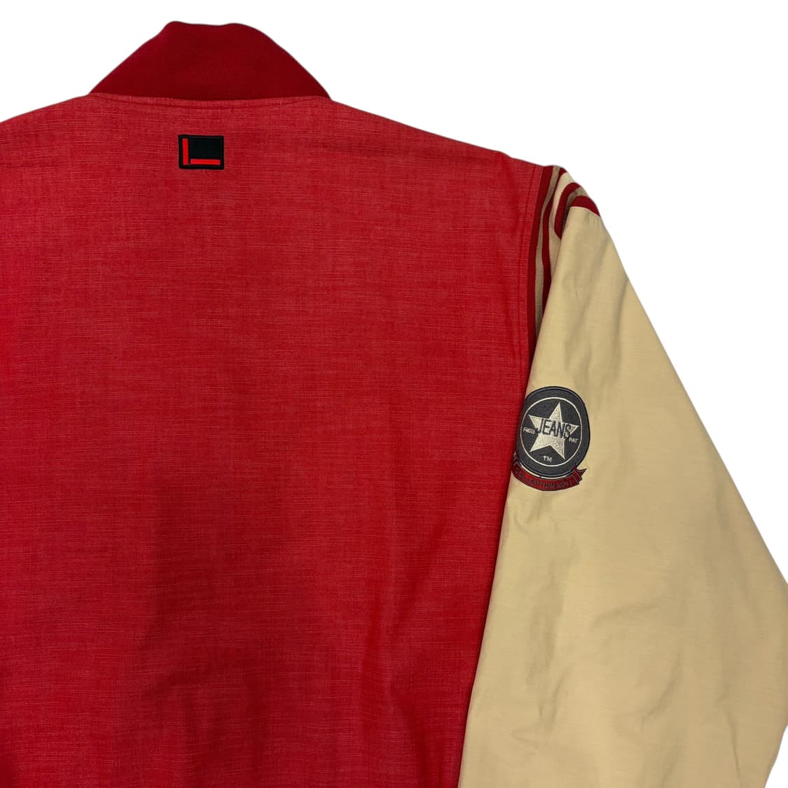 00s 푸부 올드스쿨 배색 바시티 자켓 XL 상품이미지5