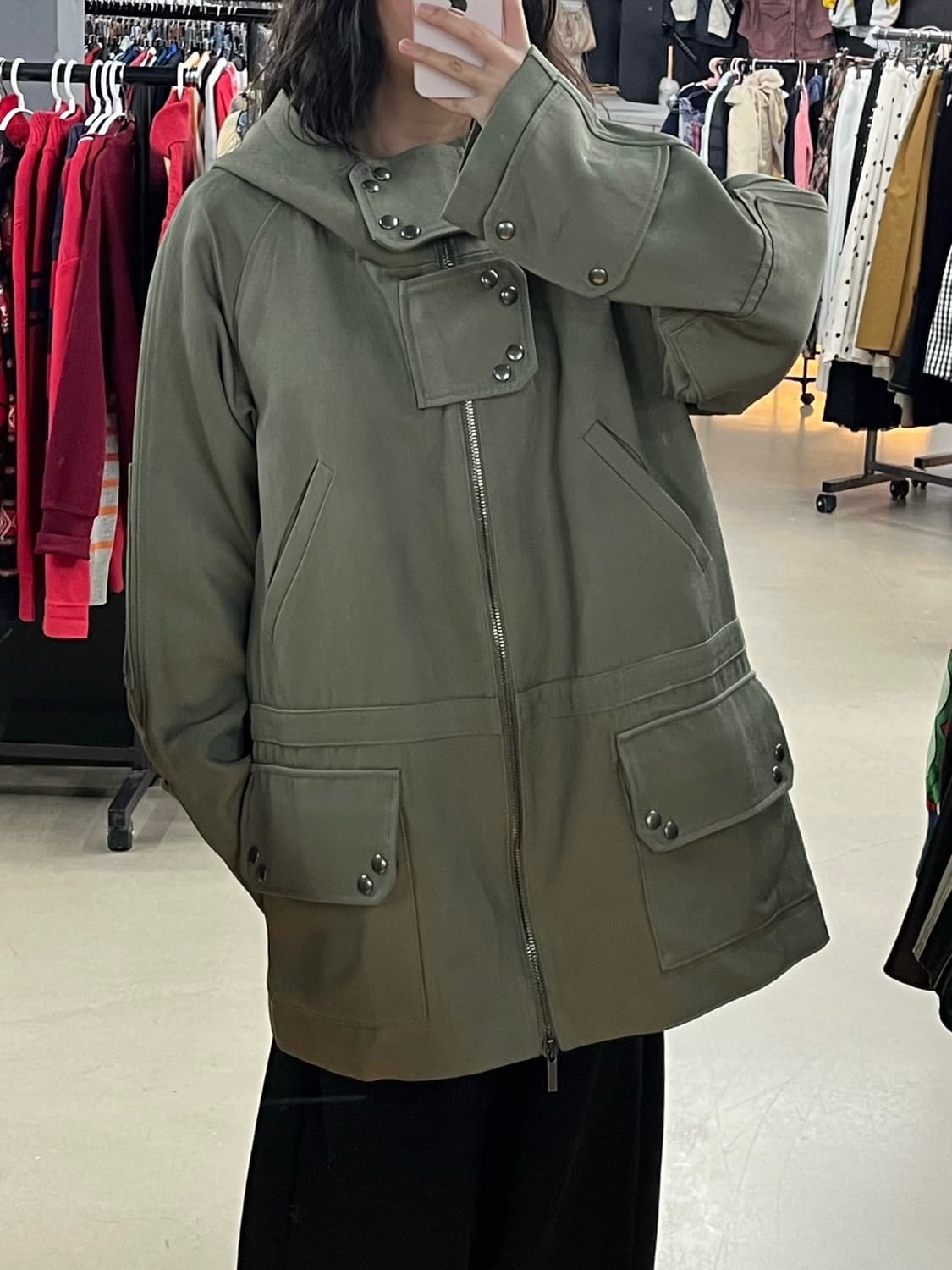 레이 야상 자켓 상품이미지1