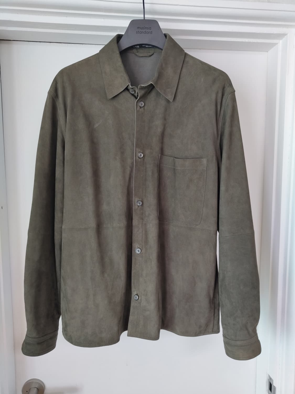 자라 스웨이드 오버셔츠 / XL 상품이미지4