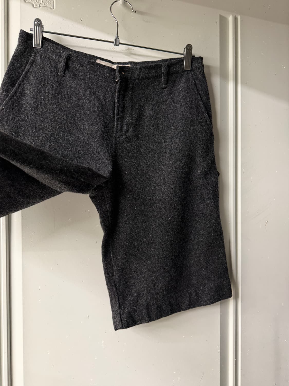 일본빈티지 울90% 포멀 하프팬츠 상품이미지6