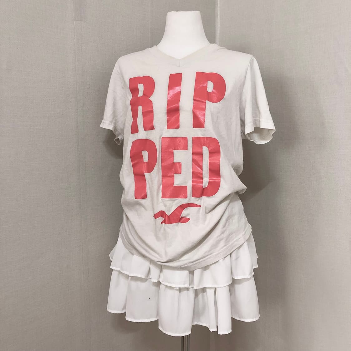 홀리스터 빅로고 티셔츠 L 상품이미지1