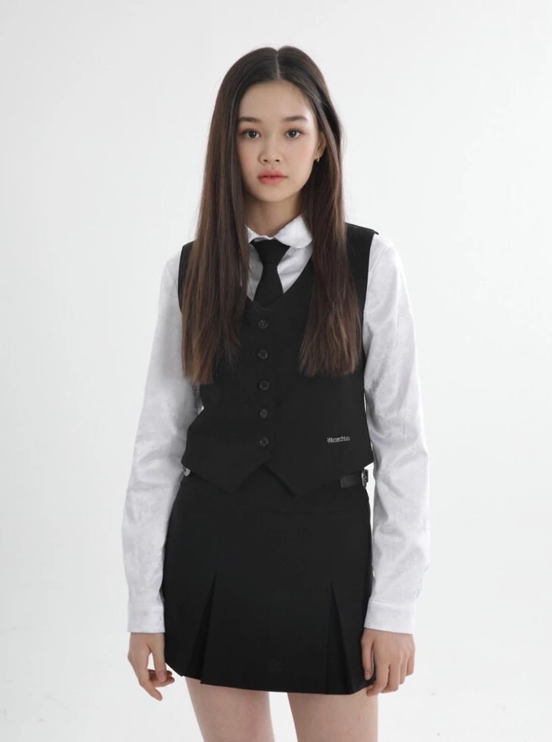 wsc 아카이브 웨스턴 벨트 플리츠 스커트  상품이미지3