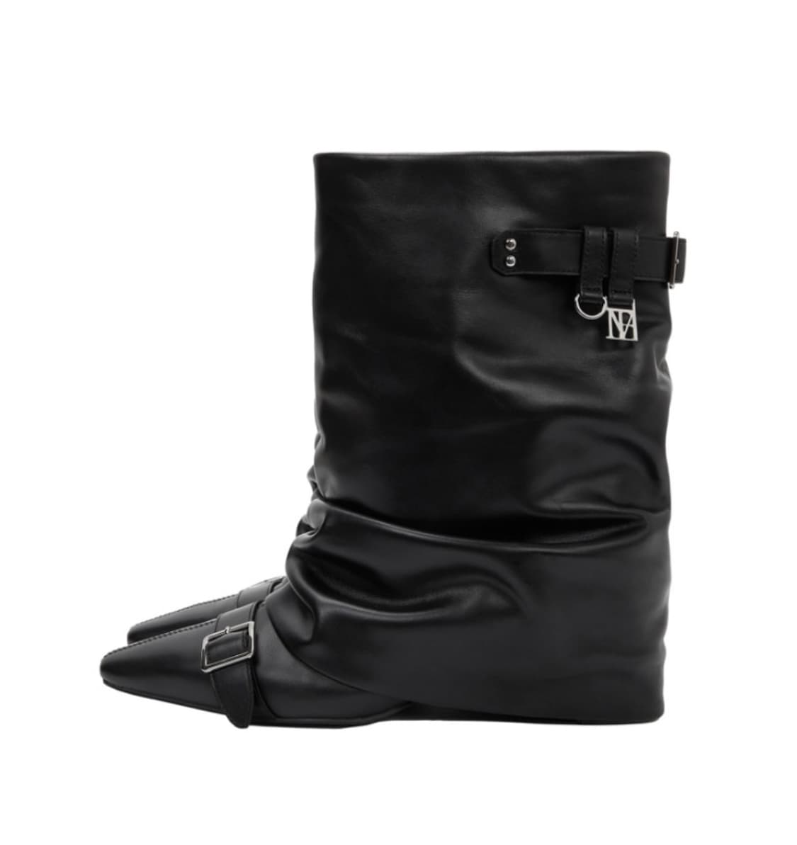트리밍버드 slouch volume buckle boots 상품이미지1