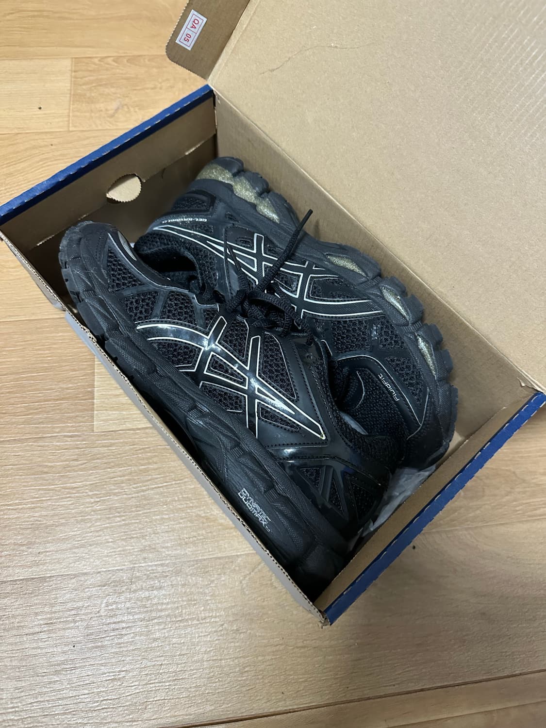 아식스 젤카야노21 블랙 260 상품이미지4