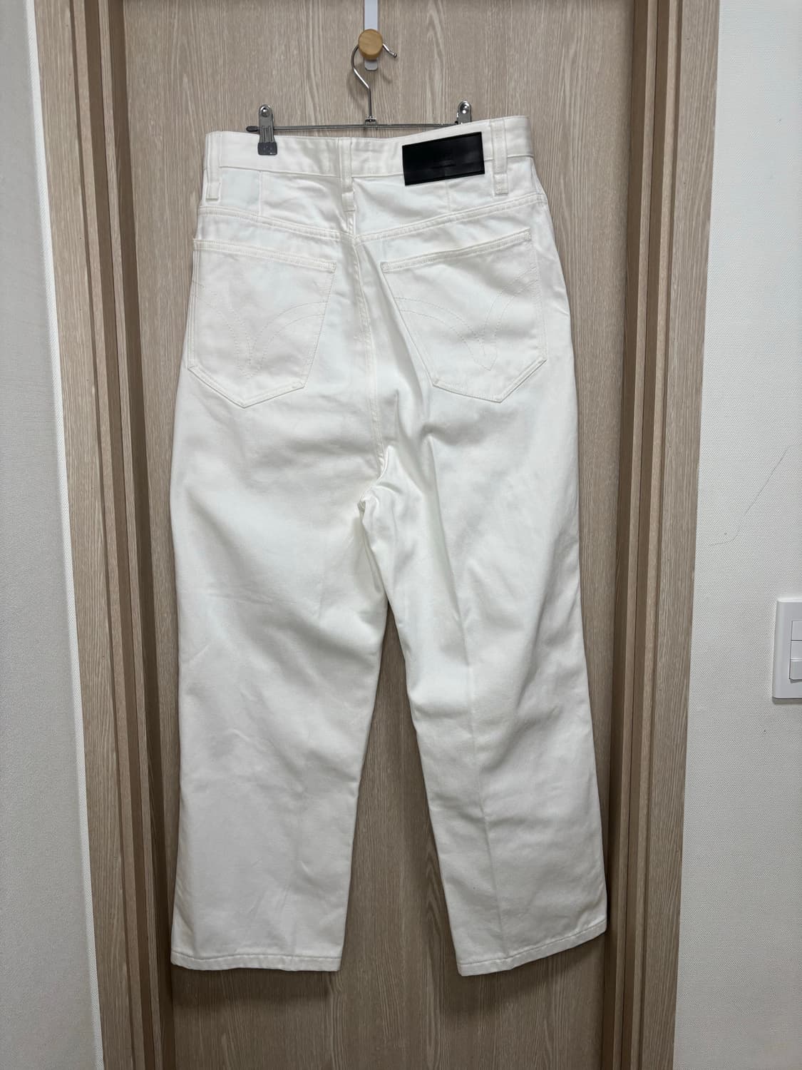 아미AMI 알렉스핏 데님팬츠 31" / 내츄럴 화이트 상품이미지4