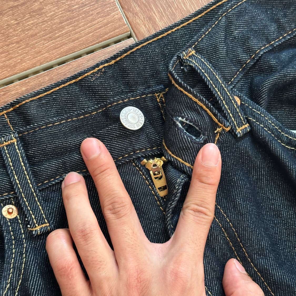 Levi’s 578 baggy denim pants 상품이미지6
