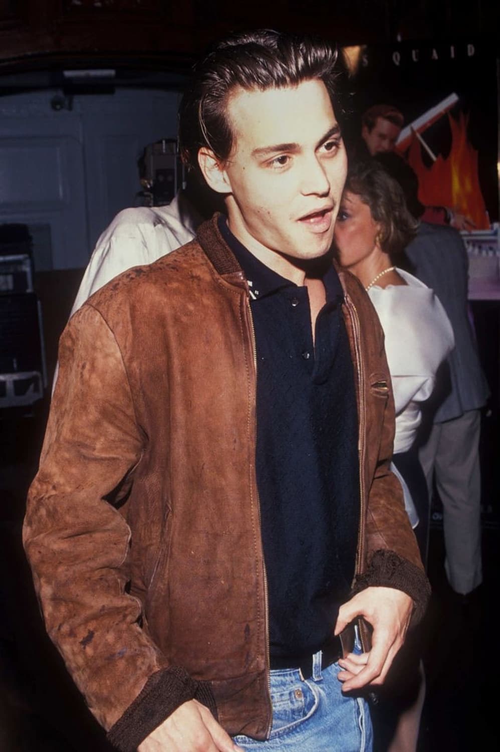 80's 빈티지 시어스 스웨이드 봄버 자켓 빈티지 레더 자켓 상품이미지3