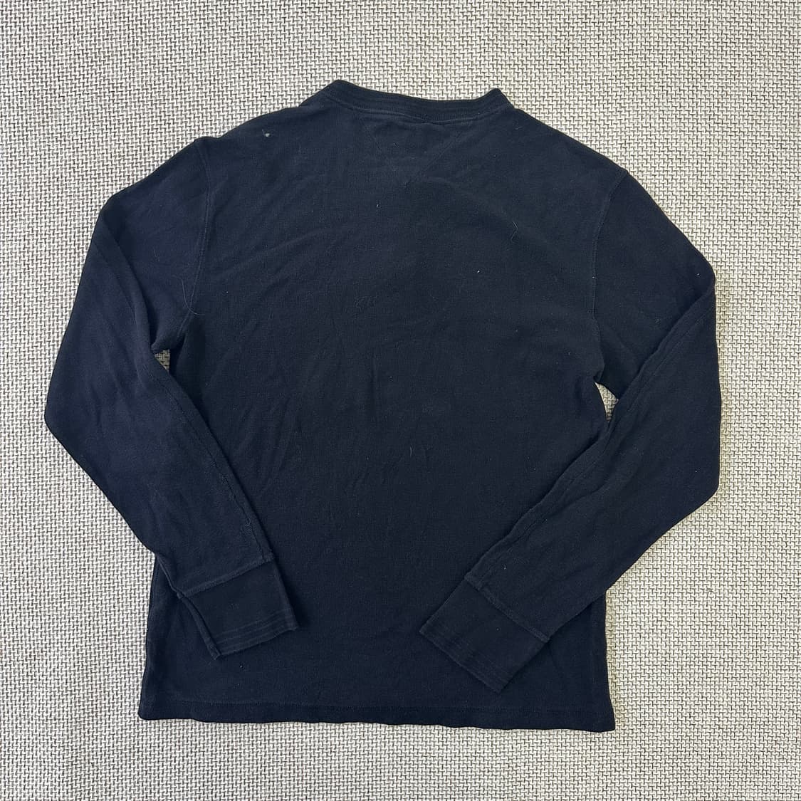 L 타미힐피거 블랙 헨리 긴팔 티셔츠 0423D 상품이미지4