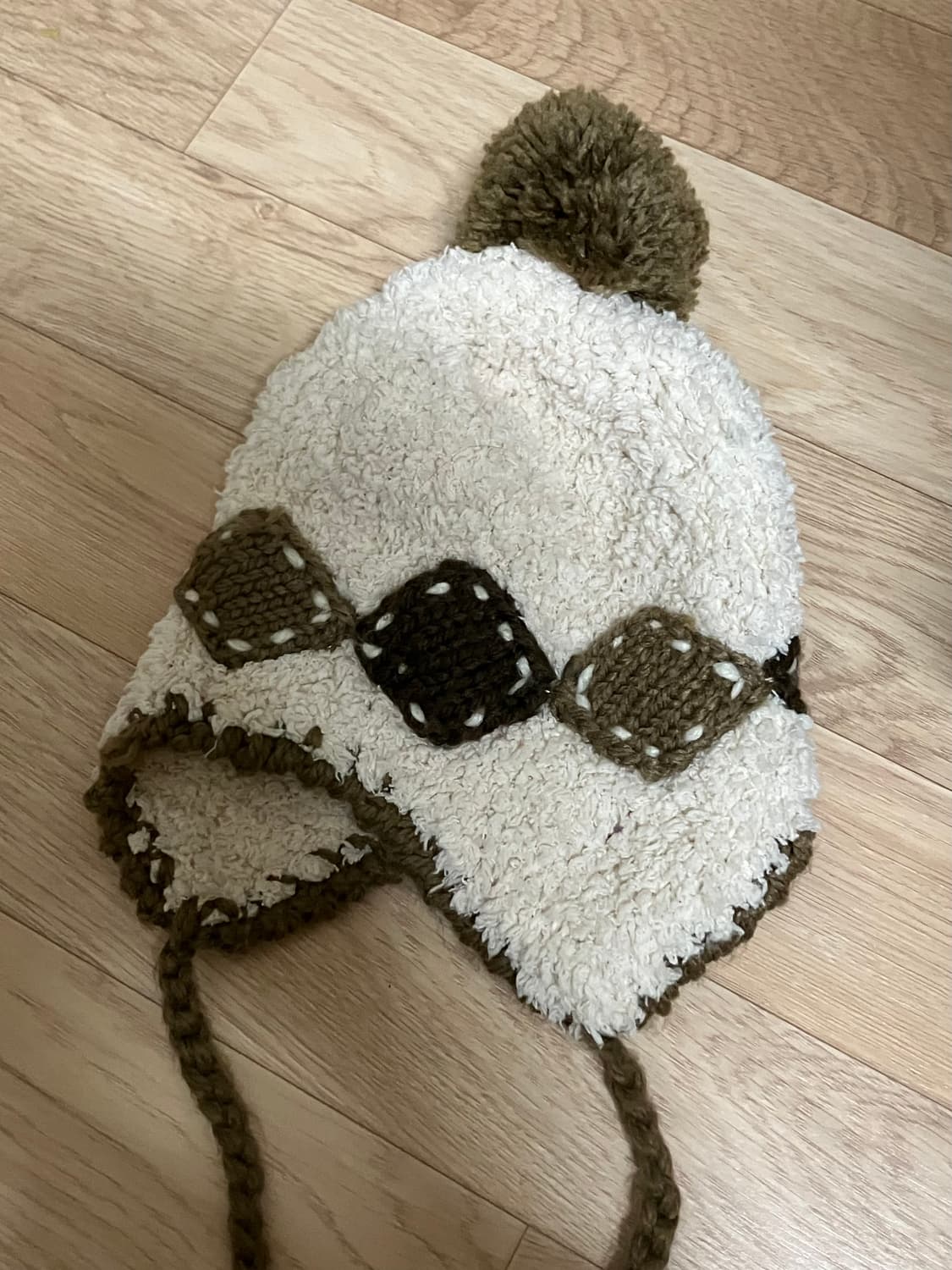 빈티지 귀도리 니트 비니 상품이미지3