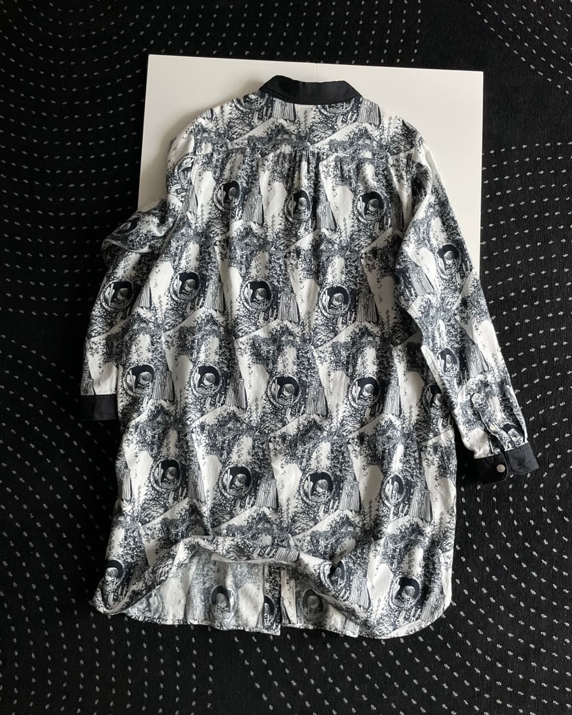 anime patterned shirt one-piece 상품이미지10
