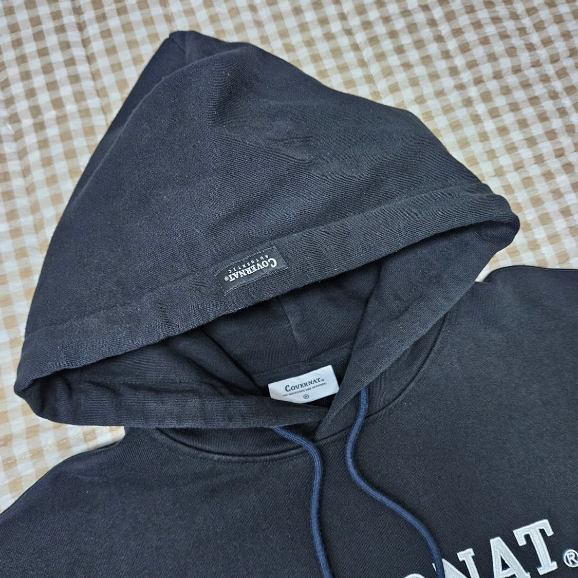 커버낫 오버핏 후드티 남자100 상품이미지2