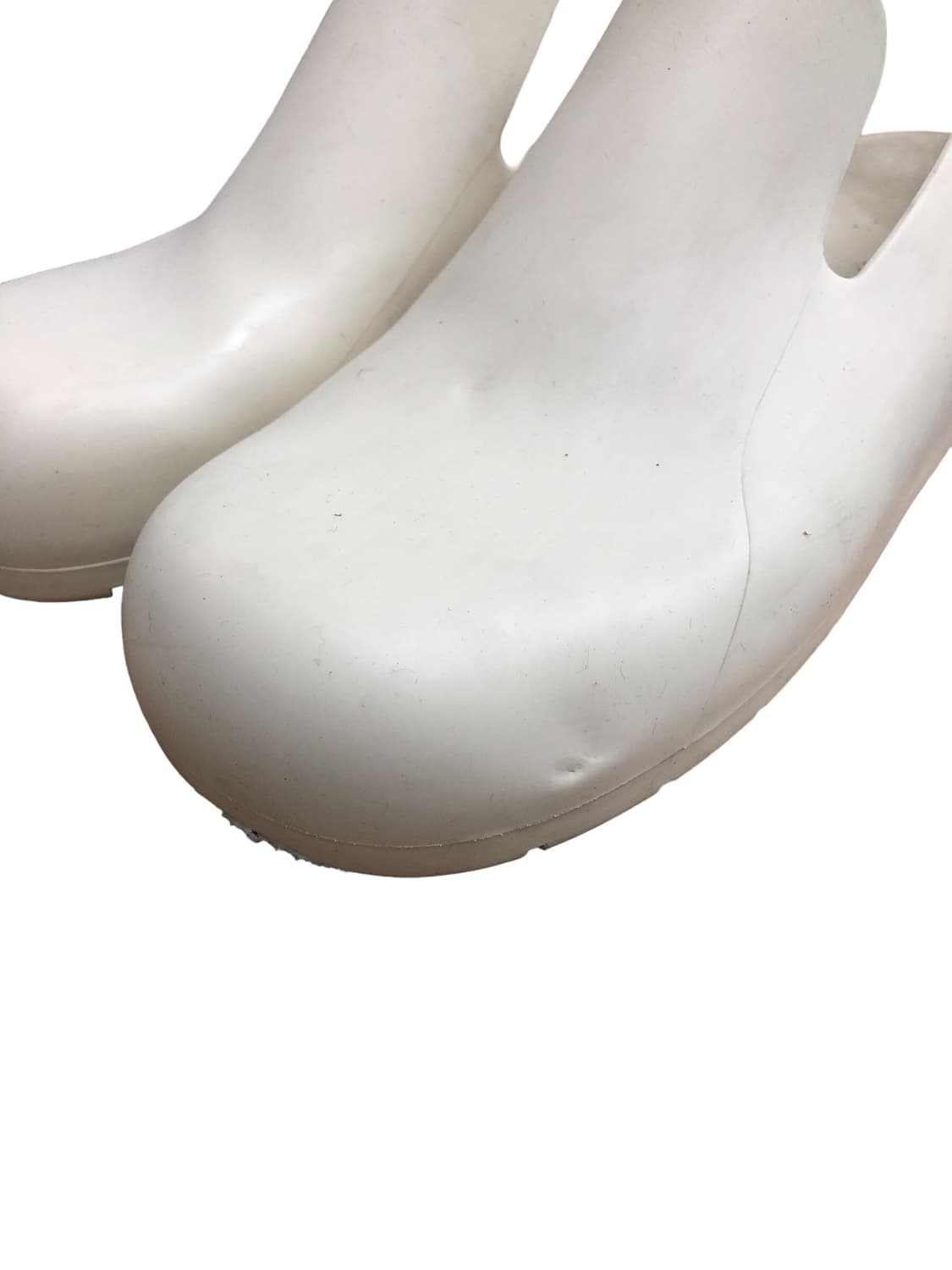 보테가 베네타 러버 퍼들 슬링백 샌들 화이트 270mm 상품이미지8