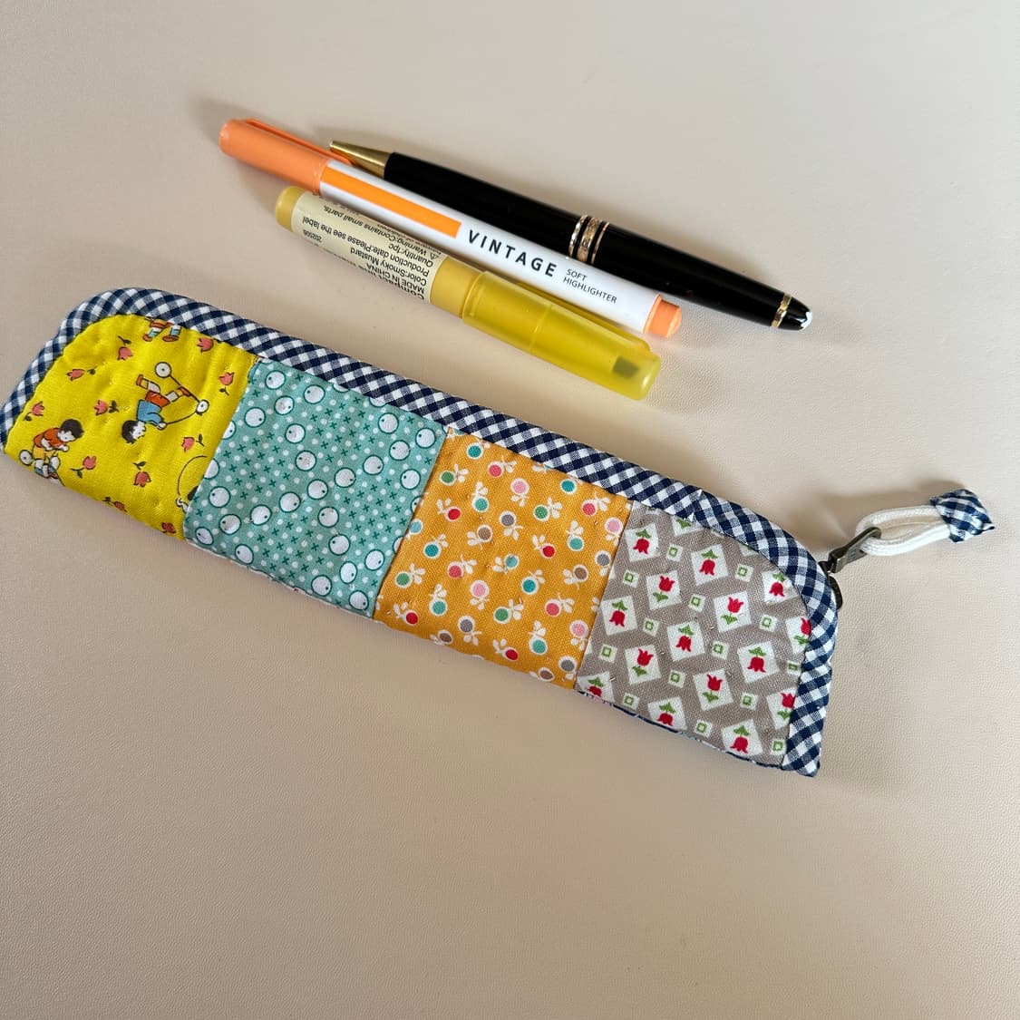 퀼트 필통 / 펜슬 파우치 / 핸드메이드 상품이미지2