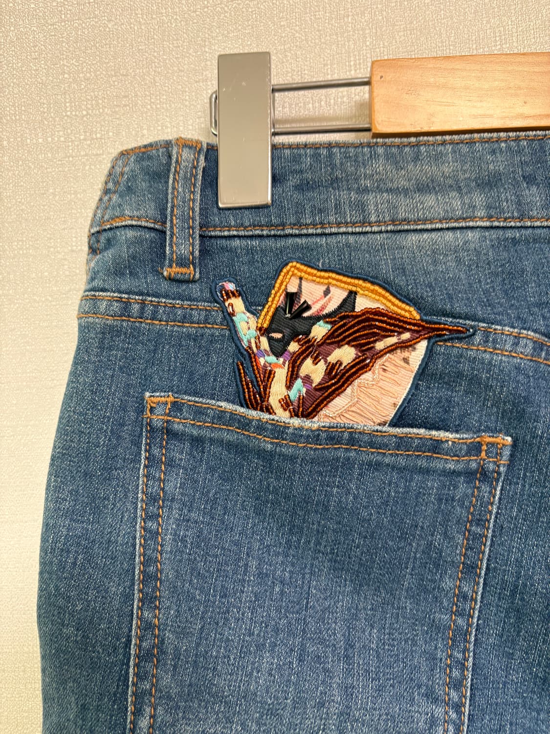 타임데님크롭진청바지 상품이미지6